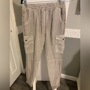 grey jogger cargo pants